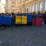 Gli studenti portano in piazza lo sciopero