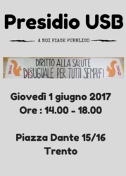 Presidio USB in piazza Dante @ TRENTO | Trento | Trentino-Alto Adige | Italia