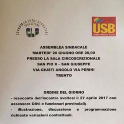 ASSEMBLEA lavoratori PROGETTONE @ TRENTO | Trento | Trentino-Alto Adige | Italia