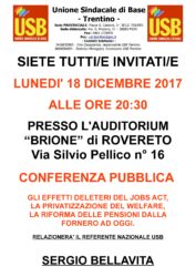 Assembela pubblica con Bellavita @ Rovereto | Rovereto | Trentino-Alto Adige | Italia